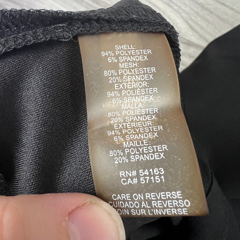 Calvin Klein Fit & Flare Dress Women's 12 Black‎ Sleeveless Round-Neck Back Zip - Picture 5 of 15